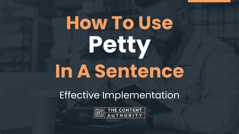 how to pronounce petty|petty in a sentence.